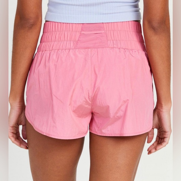 Altar’d State Revival High Waisted Athletic Shorts in Gray Shimmer Size Medium - Picture 5 of 13